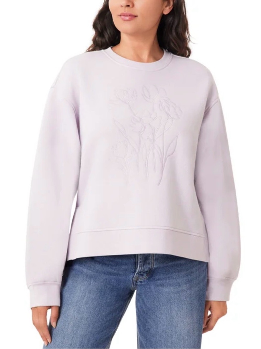 Scotch & Soda Embroidered Crewneck Sweatshirt